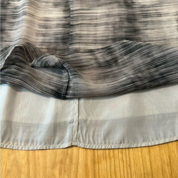 $278 Eileen Fisher Limestone Daze Silk Dress Print Women’s SIZE SM Halter - Picture 5 of 11